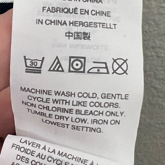 EUC J Crew Racerback Striped Tank Dress 100% Cotton Size XS Black Label - Picture 15 of 15